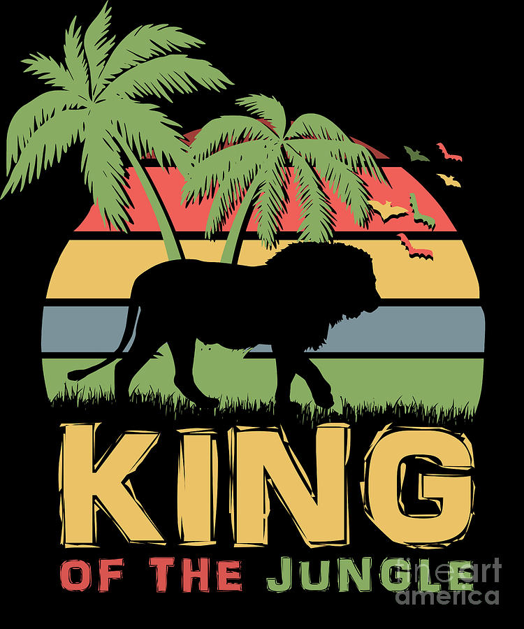 King Of The Jungle Digital Art By Filip Schpindel
