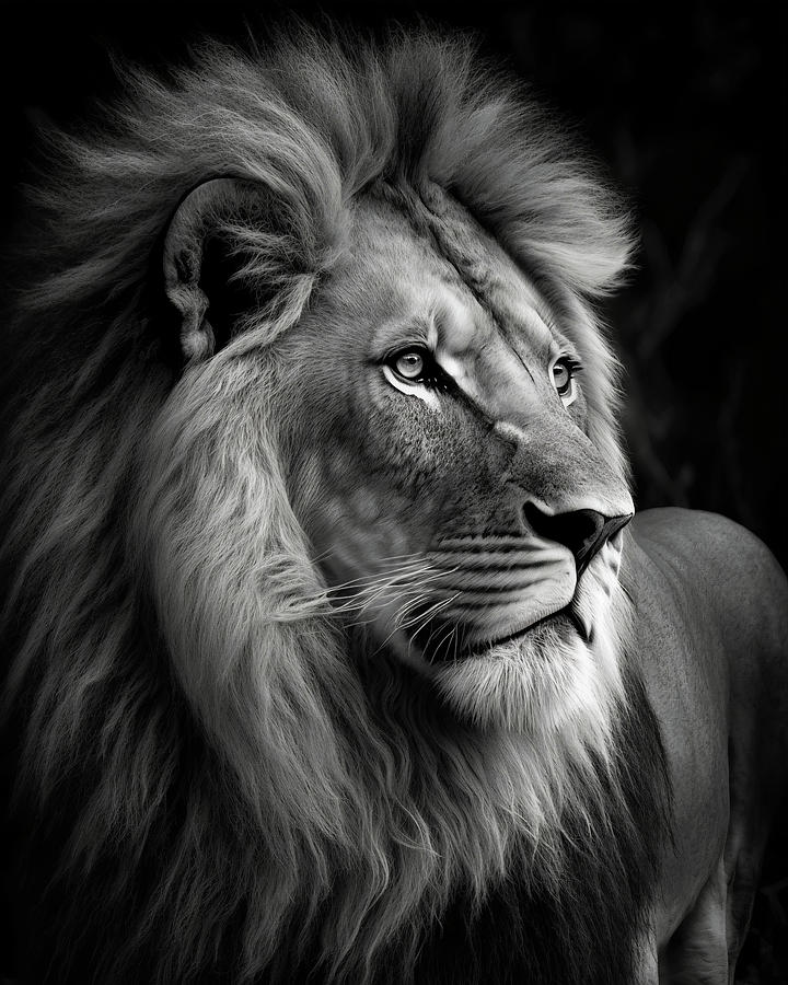 King Of The Jungle Digital Art by Nicole Wilson - Fine Art America