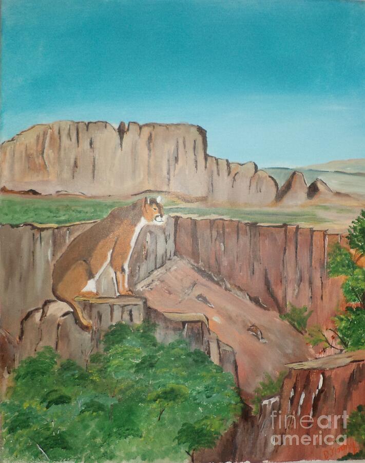 King Of The Mountains Painting # 179 Painting by Donald Northup King Of The Mountains Painting # 179 Painting by Donald Northup