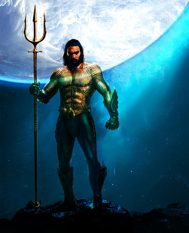 Aquaman 8 Digital Art by Aldane Wynter