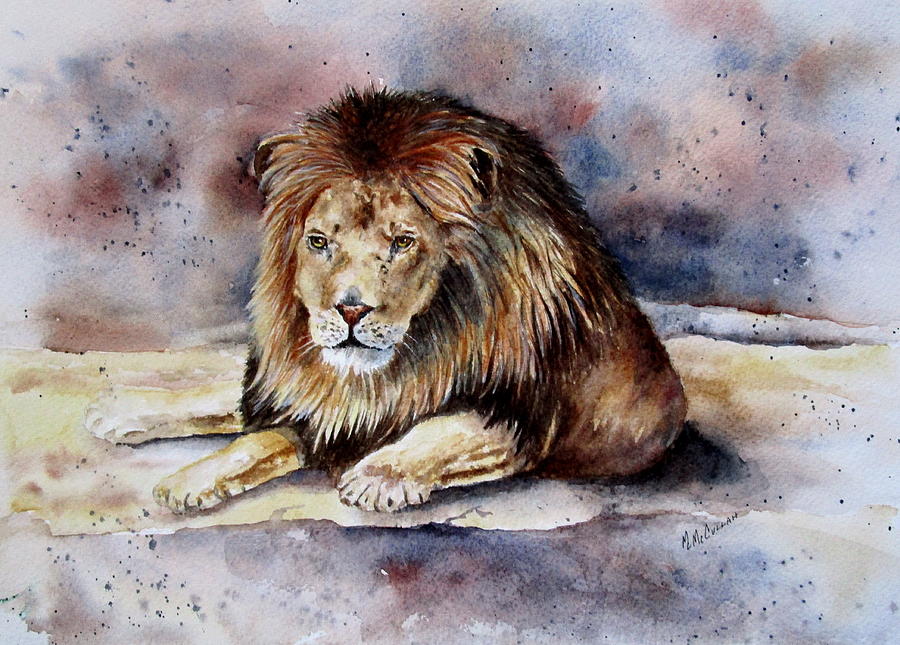 King of the Sun Painting by Mary McCullah