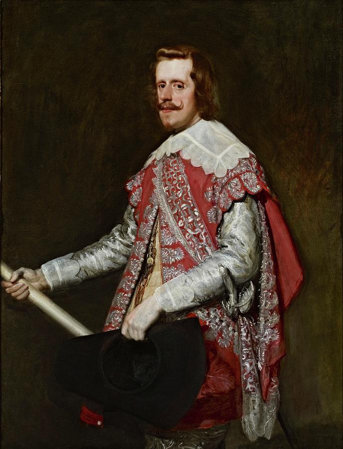 King Philip Iv Of Spain Diego Velazquez Painting