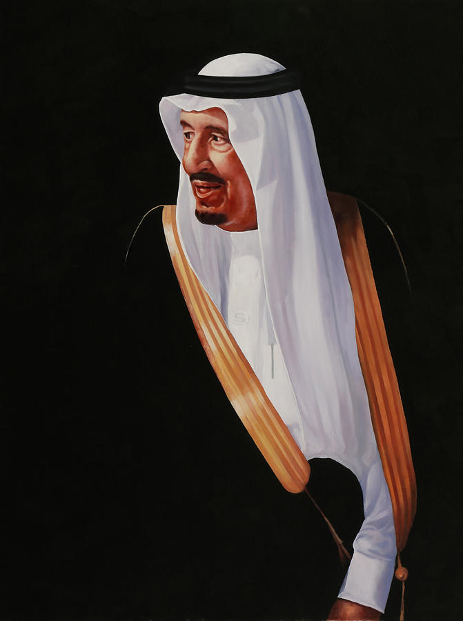 King Salman Painting