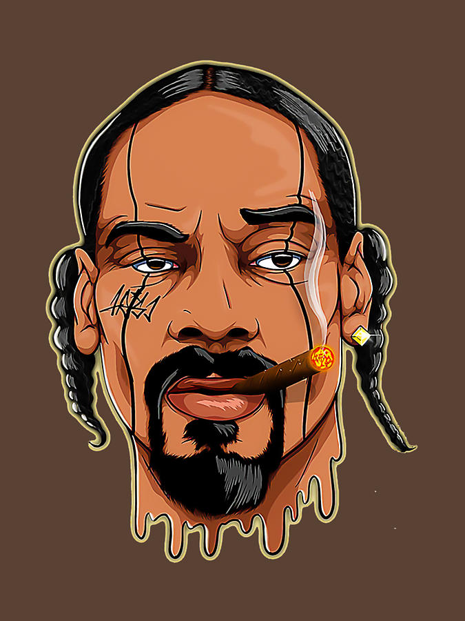 King Snoop Rap Digital Art By Tristan Delaunay Fine Art America 