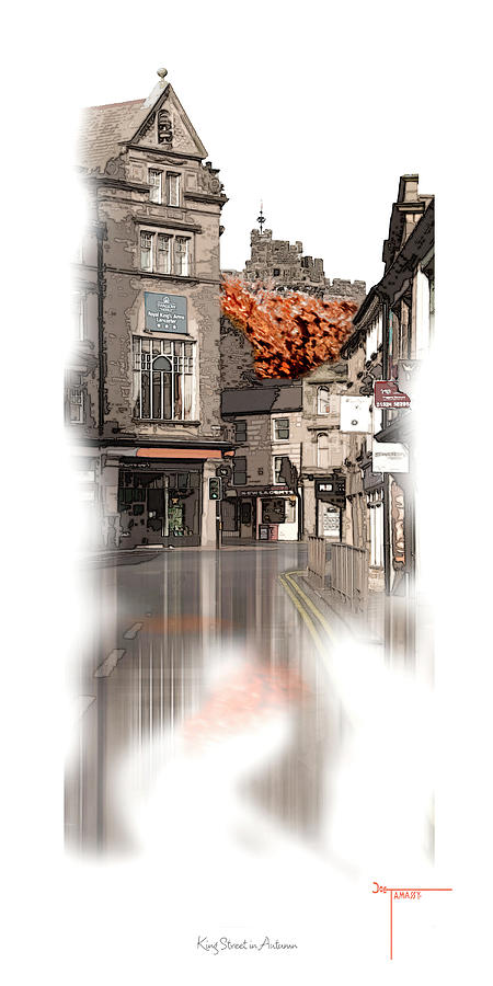 King Street in Autumn Digital Art by Joe Tamassy