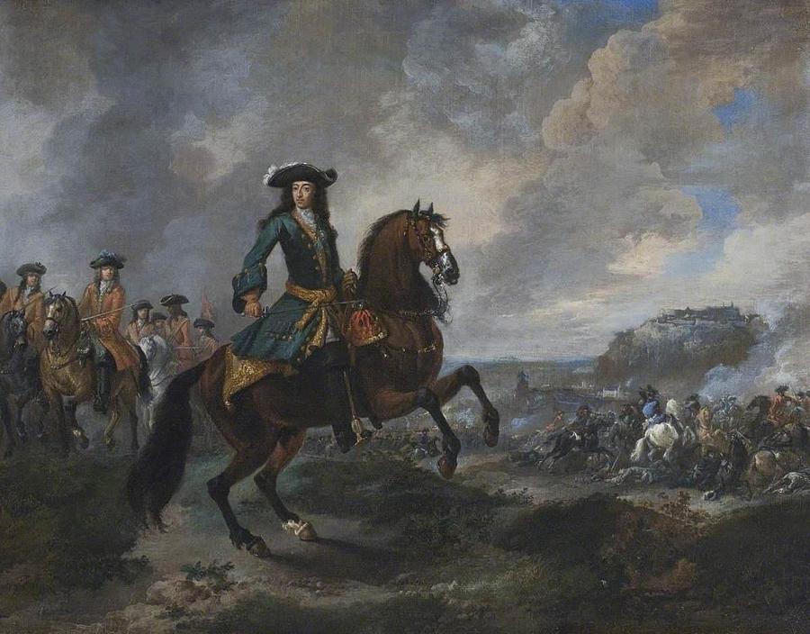 King William I II William of Orange 1650-1702 at the Second Seige of ...