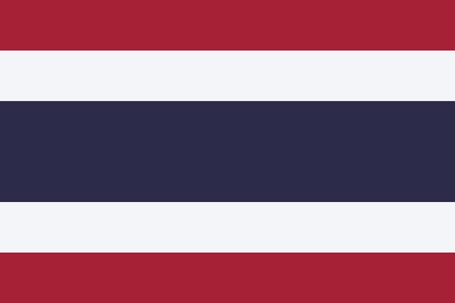 Kingdom of Thailand Flag Photograph by Robert Banach - Fine Art America