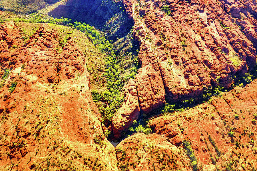 Kings Canyon Aerial 2 Photograph by Lexa Harpell