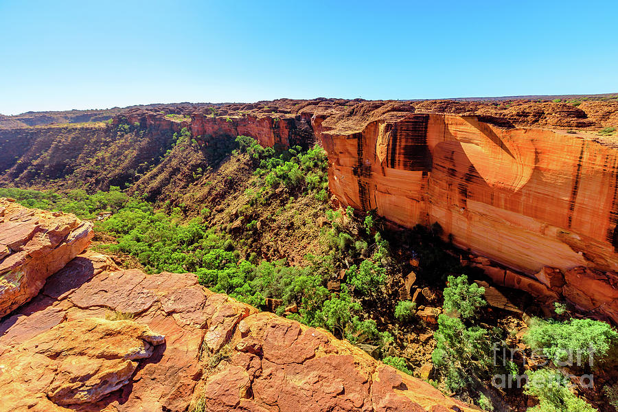 Kings Canyon panorama Photograph by Benny Marty
