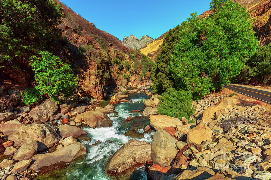 Kings Canyon river National Park Photograph by Benny Marty