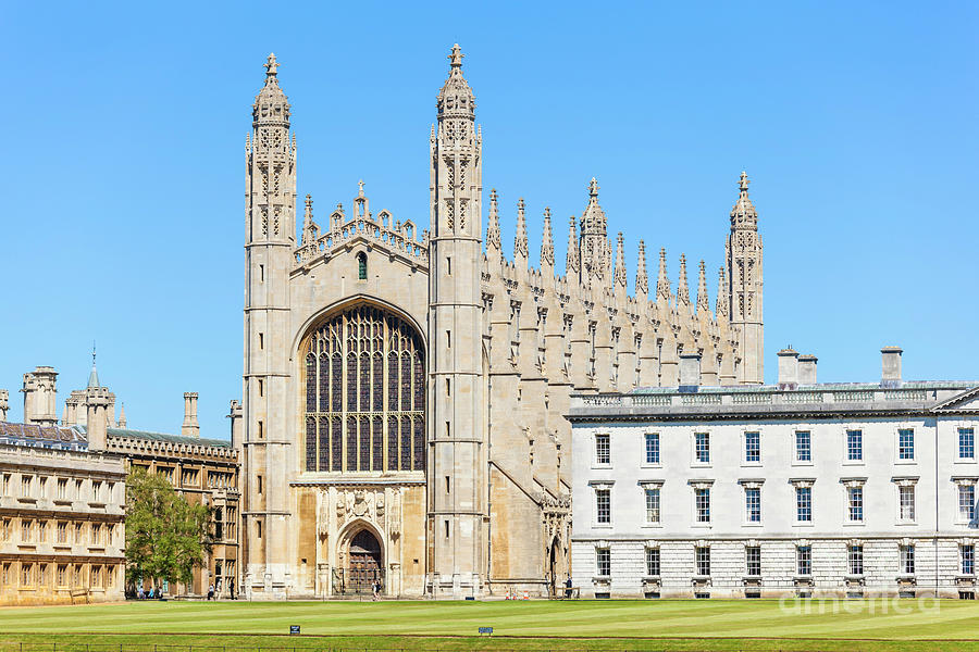 Kings College Chapel from the Backs, Cambridge University, Cambridgeshire, England Photograph by Neale And Judith Clark