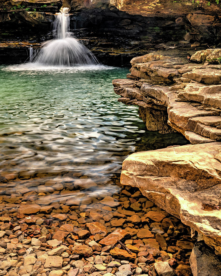 Nature Photograph - Kings River Falls Natural Area and Swimming Hole by Gregory Ballos