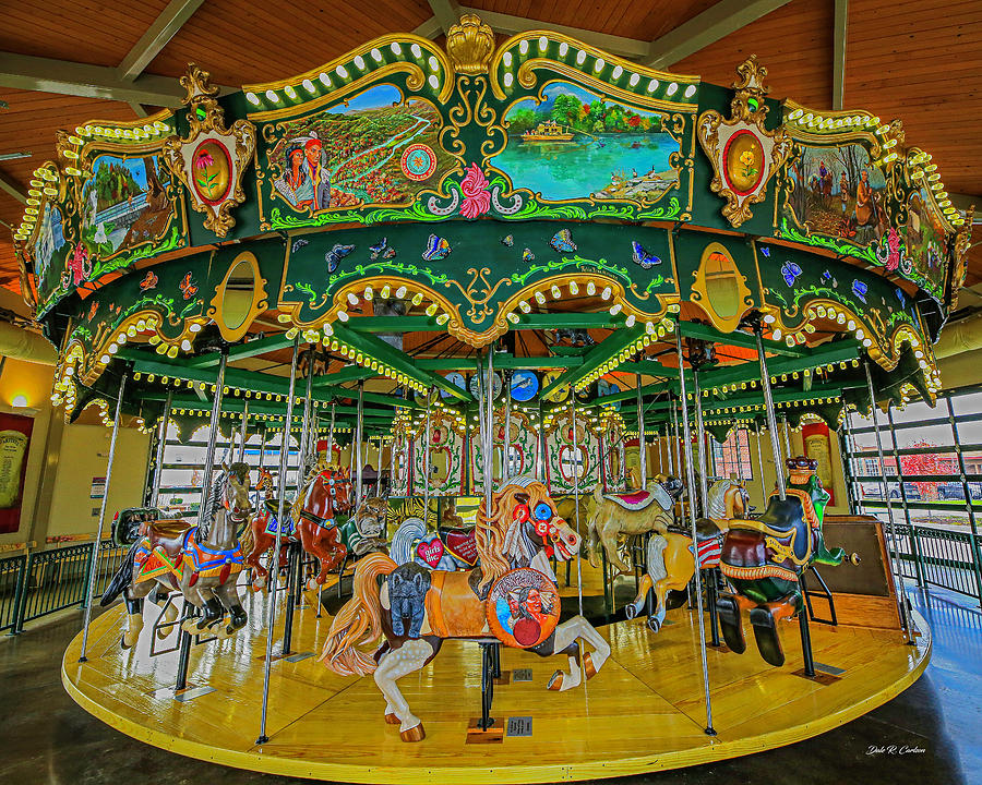 Kingsport Carousel Photograph by Dale R Carlson
