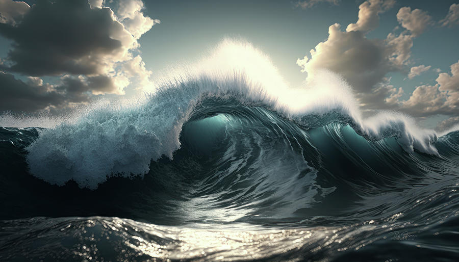 KingTide Wave Photograph by Bill Posner