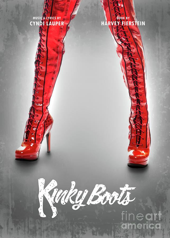 Broadway Digital Art - Kinky Boots by Bo Kev