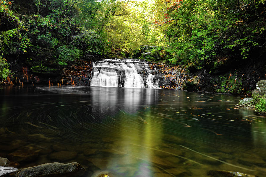 Kinloch waterfall Photograph by James Rubley - Fine Art America