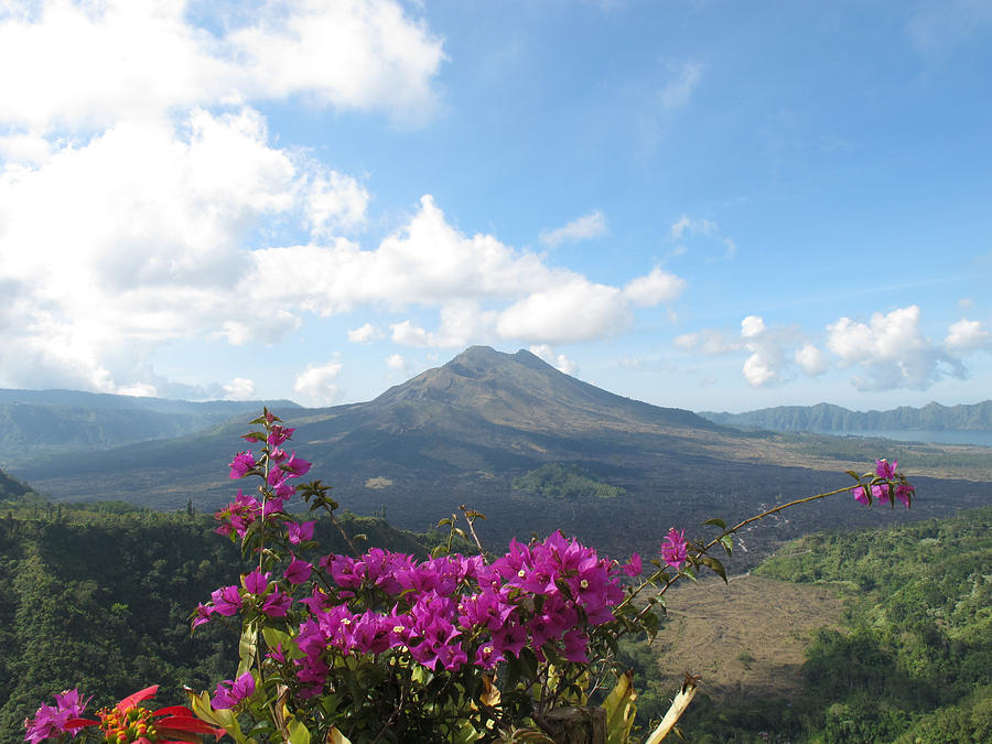Kintamani Volcano Bali Photograph by Mark Egerton