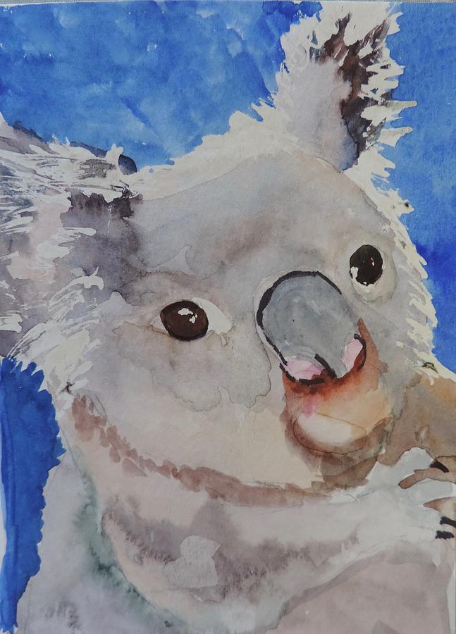 Kip Koala Painting by Mary Gorman