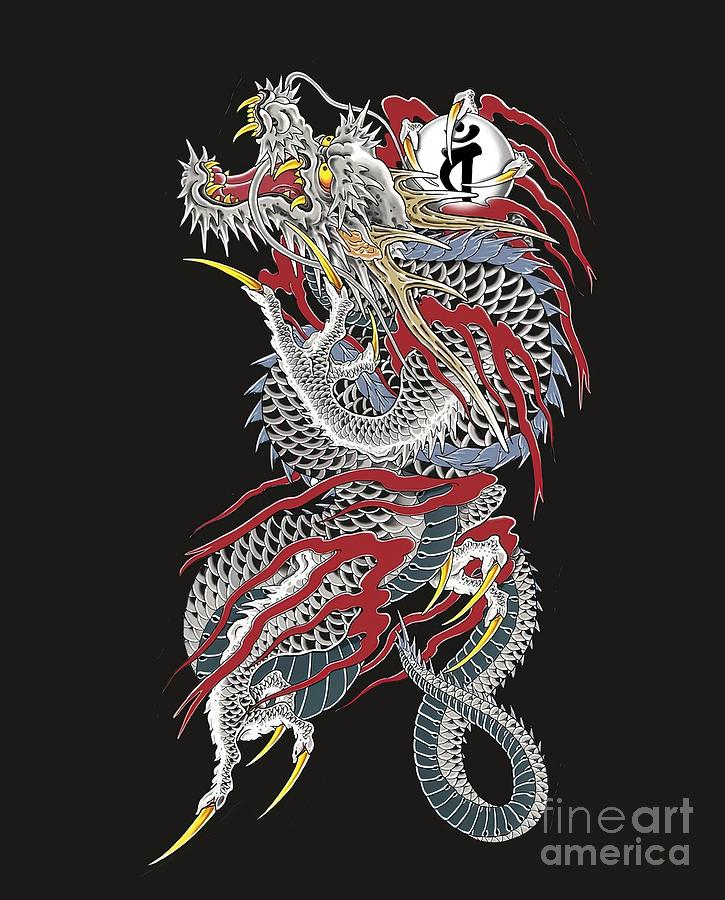 Kiryu Kazuma Dragon of Dojima Painting by Wright Carlie - Fine Art America