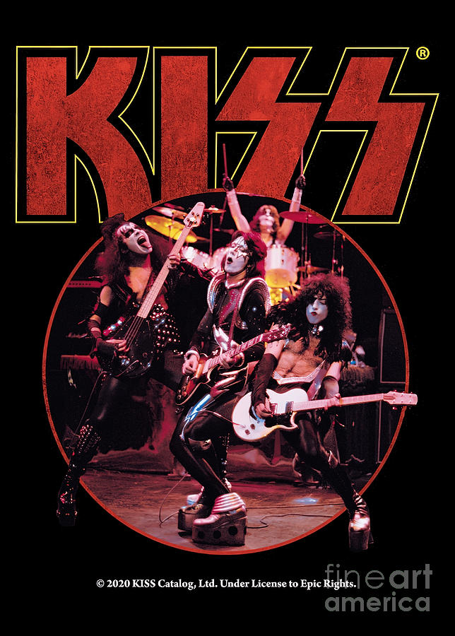 Kiss Band Tapestry - Textile by Gray Griffiths - Fine Art America