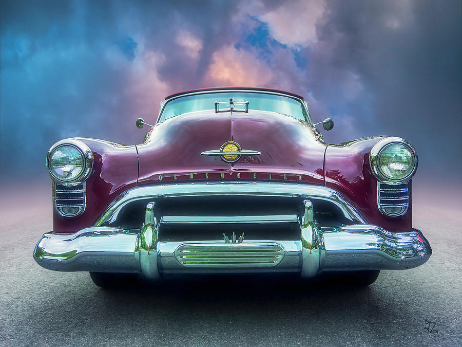 Car Photograph - Kiss From An Oldsmobile by Jerry LoFaro