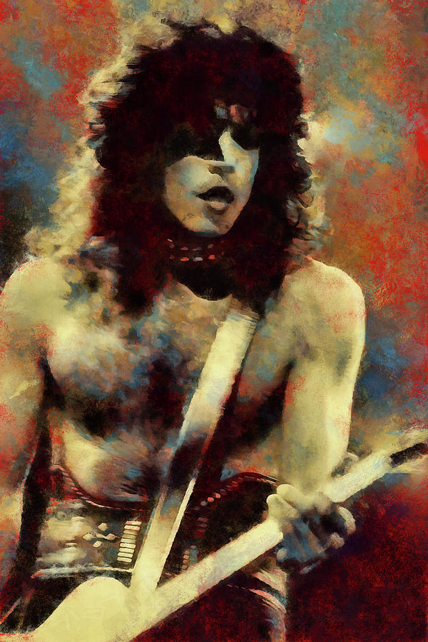 Paul Stanley Mixed Media - Kiss Rock Band Paul Stanley Art Firehouse by The Rocker Chic Paul Stanley Mixed Media - Kiss Rock Band Paul Stanley Art Firehouse by The Rocker Chic