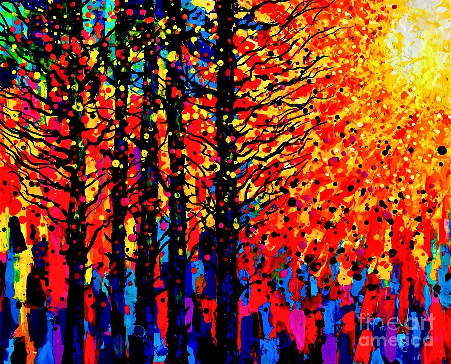 Kissed by the Sun  Painting by Allison Constantino
