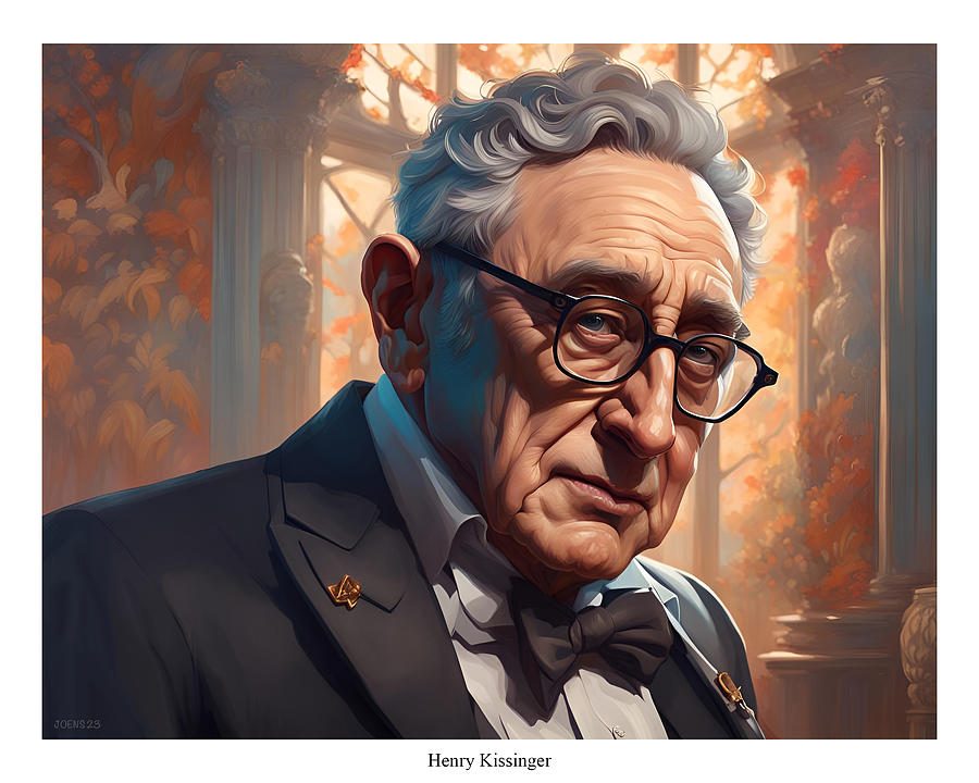 Kissinger Digital Art by Greg Joens