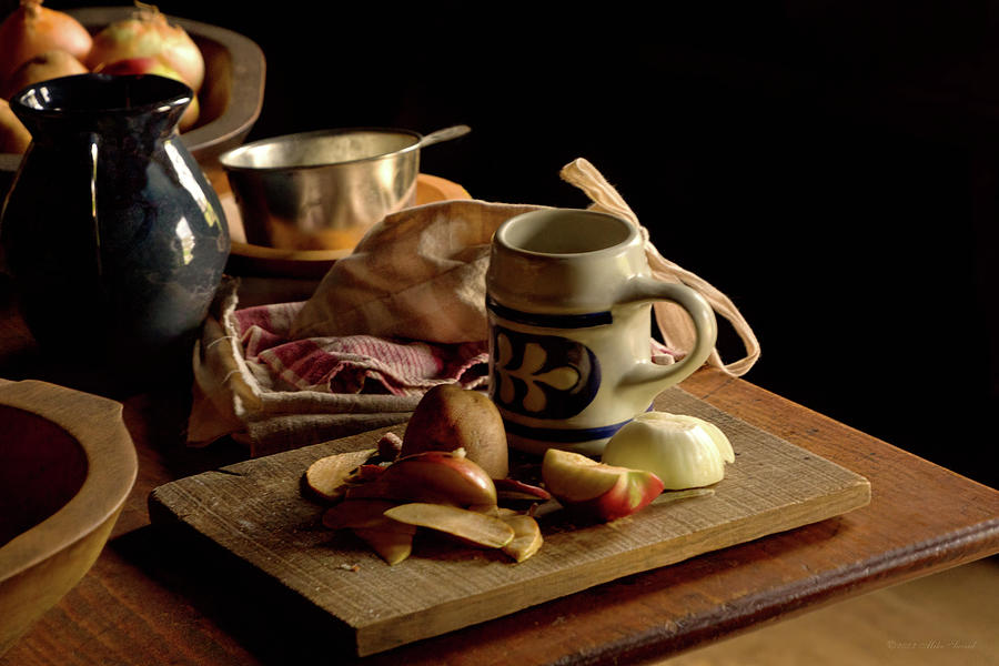 Kitchen - Ingredients - Potato apple hash Photograph by Mike Savad