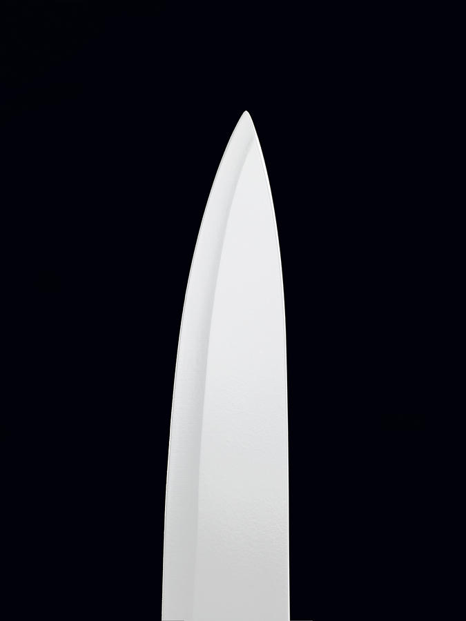Kitchen knife Photograph by Image Source