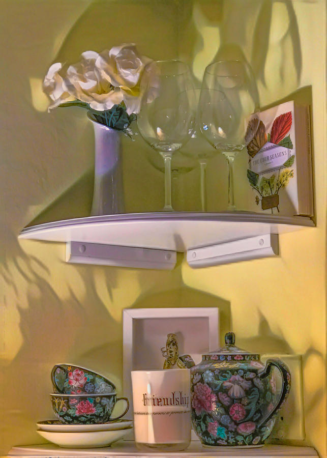 Kitchen Shelf Digital Art by Cordia Murphy