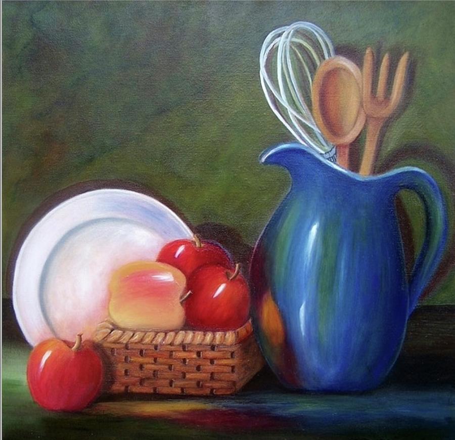 Kitchenware  SOLD Painting by Susan Dehlinger