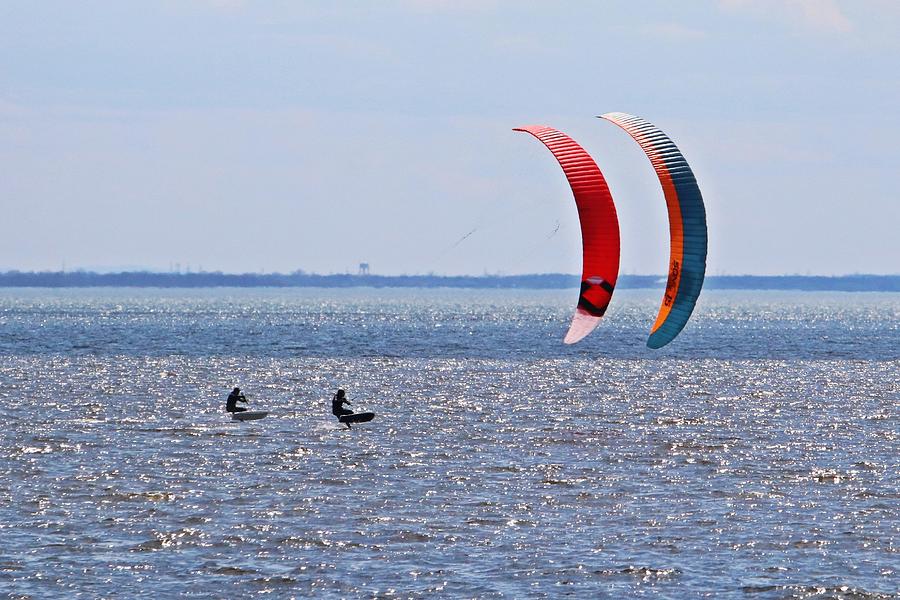 Kitesurfing Montreal Photograph