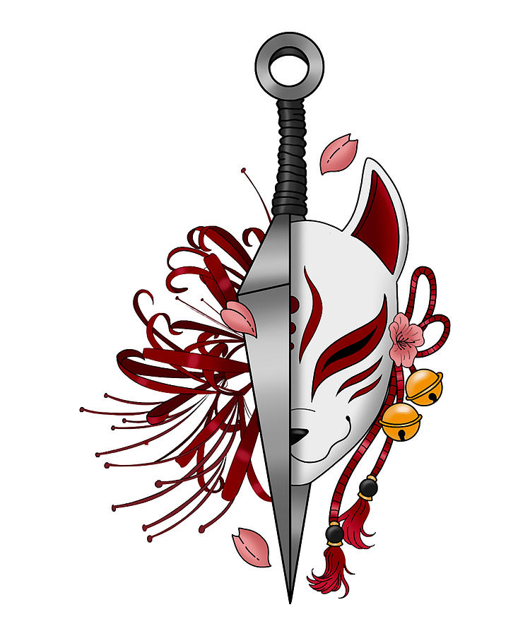 Kitsune Vintage Digital Art by Kitsune Fine Art America