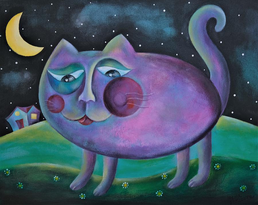 Kitty Painting by Irena Shklover - Fine Art America