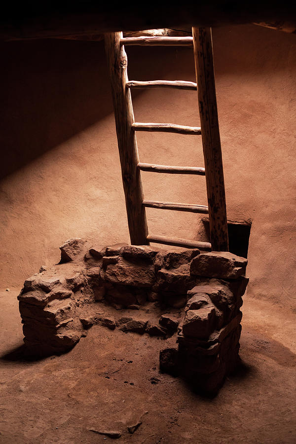 Kiva Ladder Photograph by Jonathan Babon