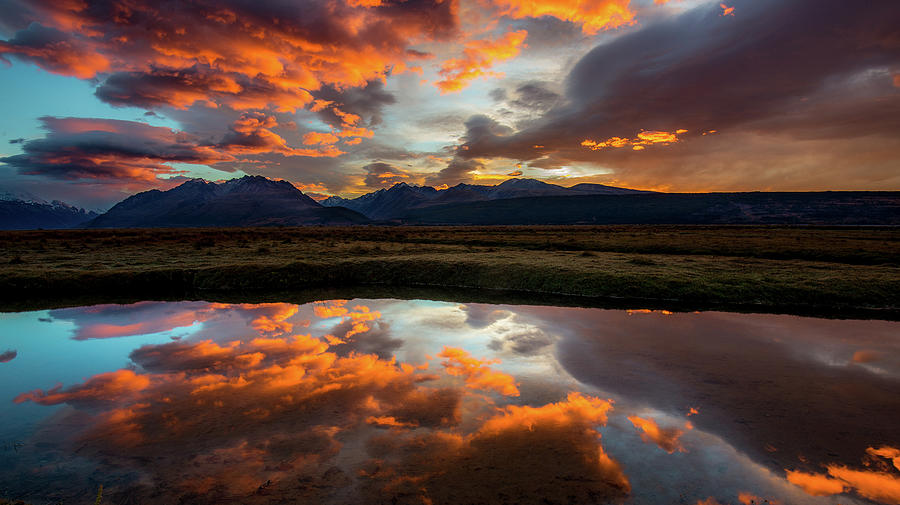 Kiwi Mountain Sunrise Photograph by Andy Schwartz - Fine Art America