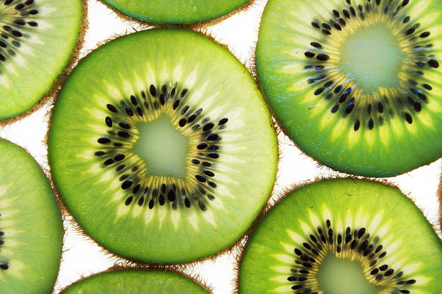 Kiwi Slices Photograph by Daniel Moise - Fine Art America