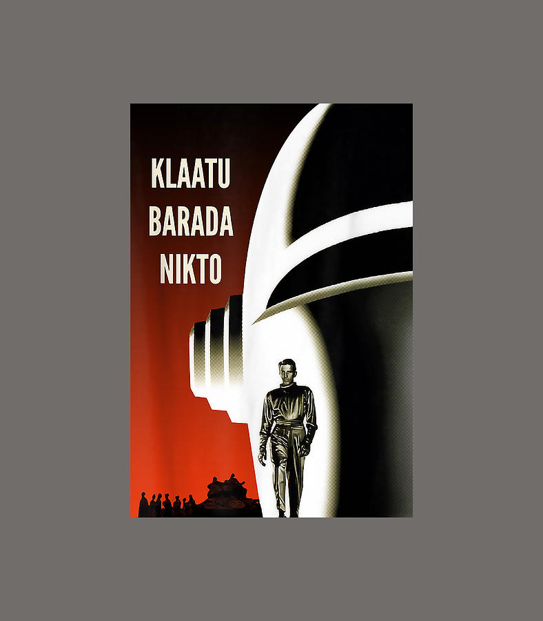 Klaatu Barada Nikto Gort Robot SiFi Digital Art By Jaiden Dhriti - Fine ...