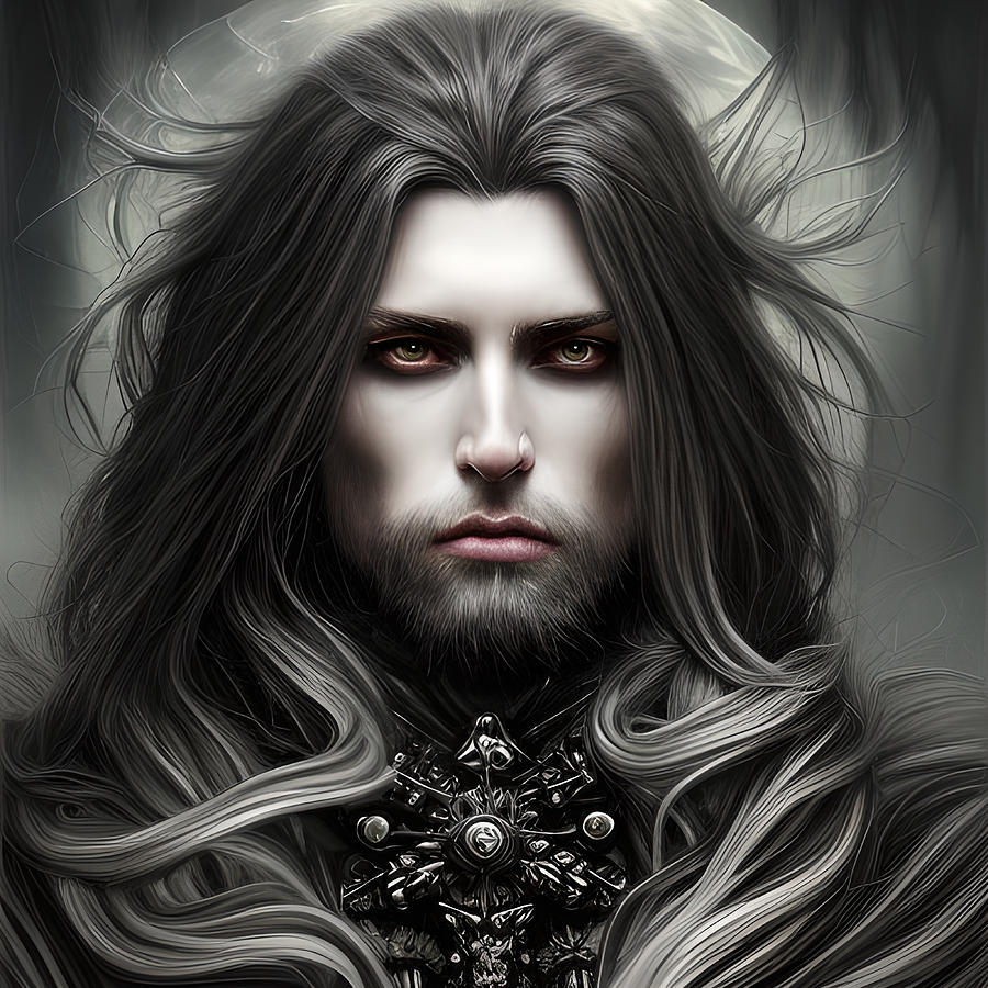 Klaus the Gothic Medieval Knight of Mythical Lore Digital Art by Bella ...