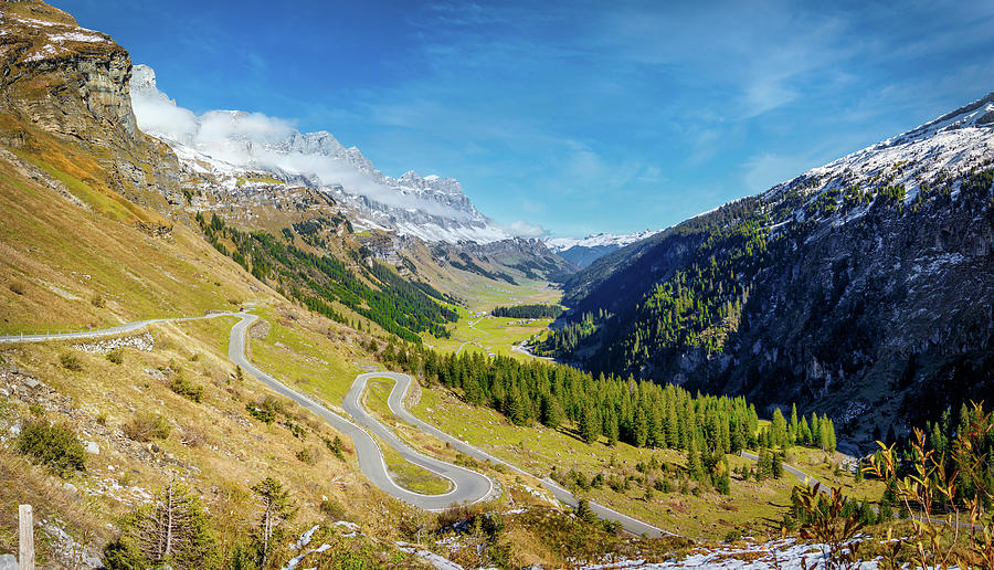 Klausenpass Panorama, Switzerland Photograph by Rick Deacon