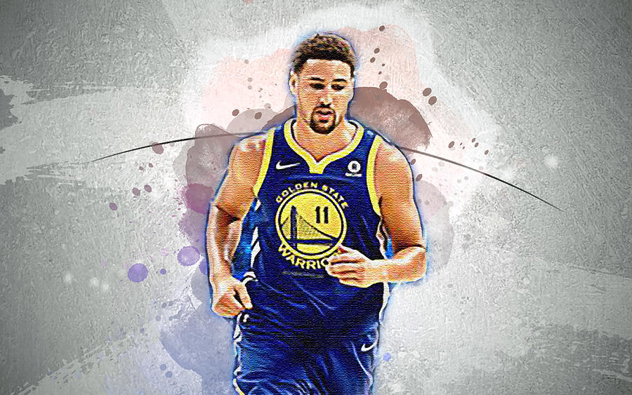 Klay Thompson Art Basketball Stars Nba Golden State Warriors Thompson ...