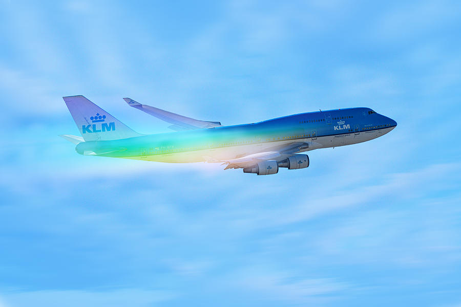 KLM Boeing 747 Digital Art by Airpower Art