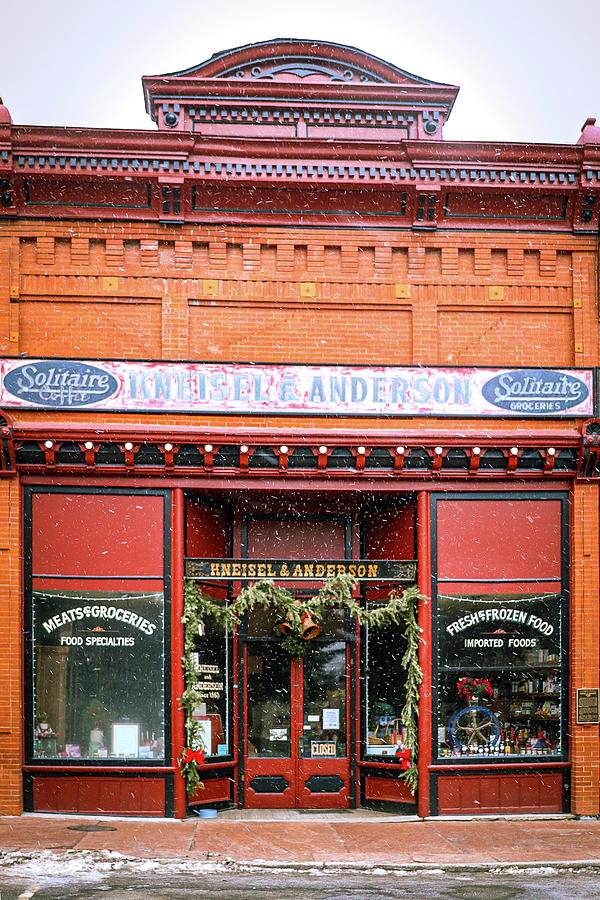 Kneisel And Anderson Grocers Photograph
