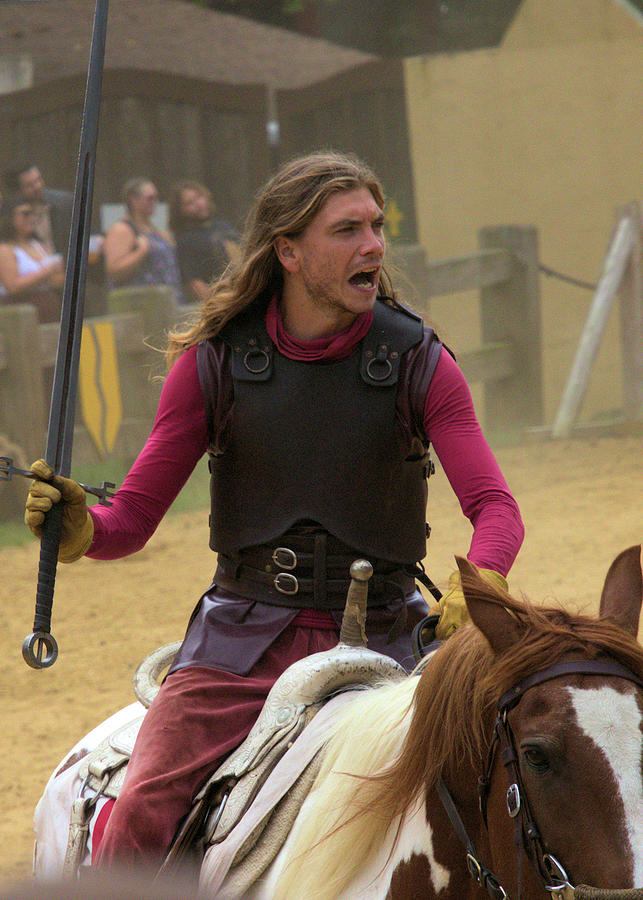 Knight on horseback Photograph by James Mayo | Pixels