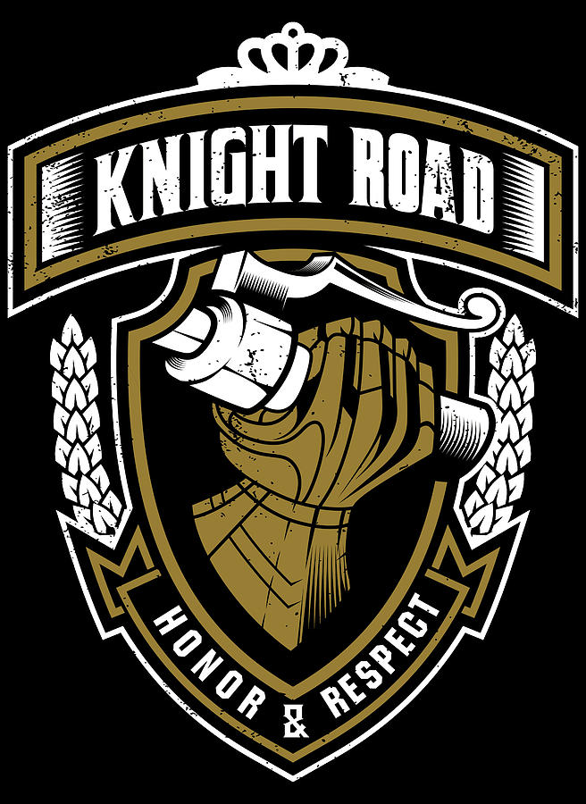 Knight Digital Art - Knight Road by Long Shot