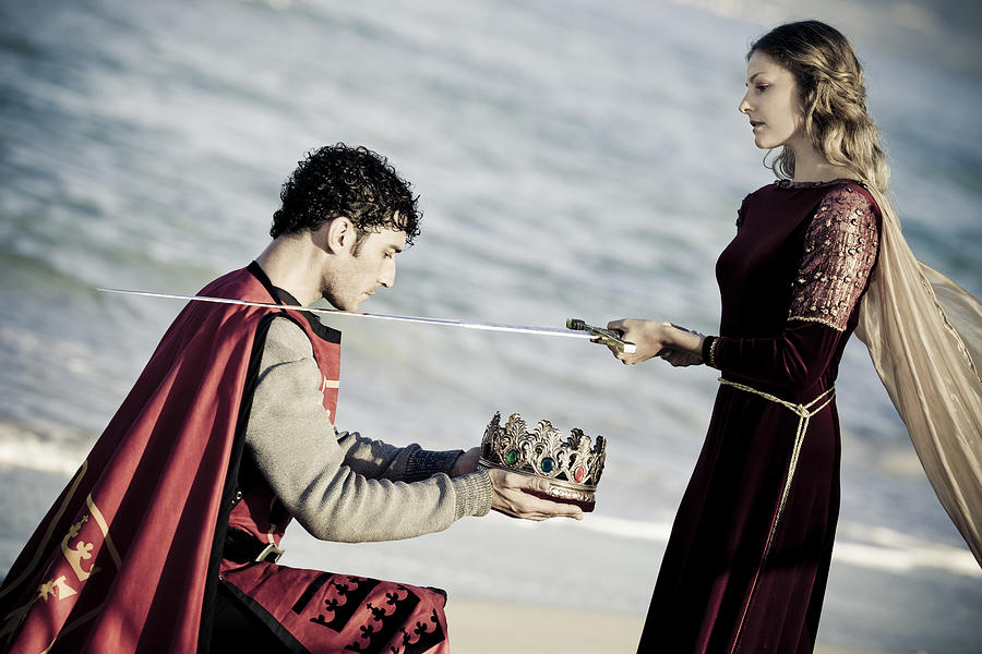 Knighting The King Photograph by DianaHirsch