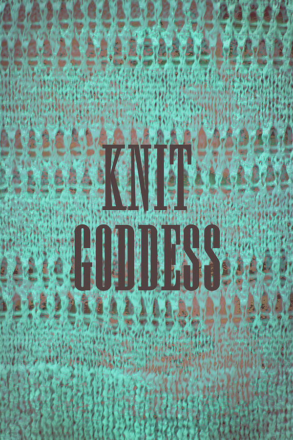 Knit Goddess Photograph by Suzanne Powers