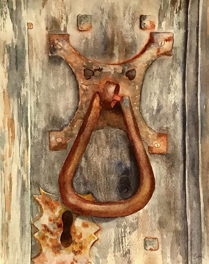 Knock, Knock Painting by Beth Fontenot