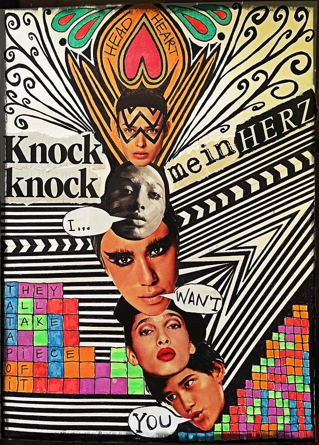 Knock Knock Digital Art by Tanja Leuenberger